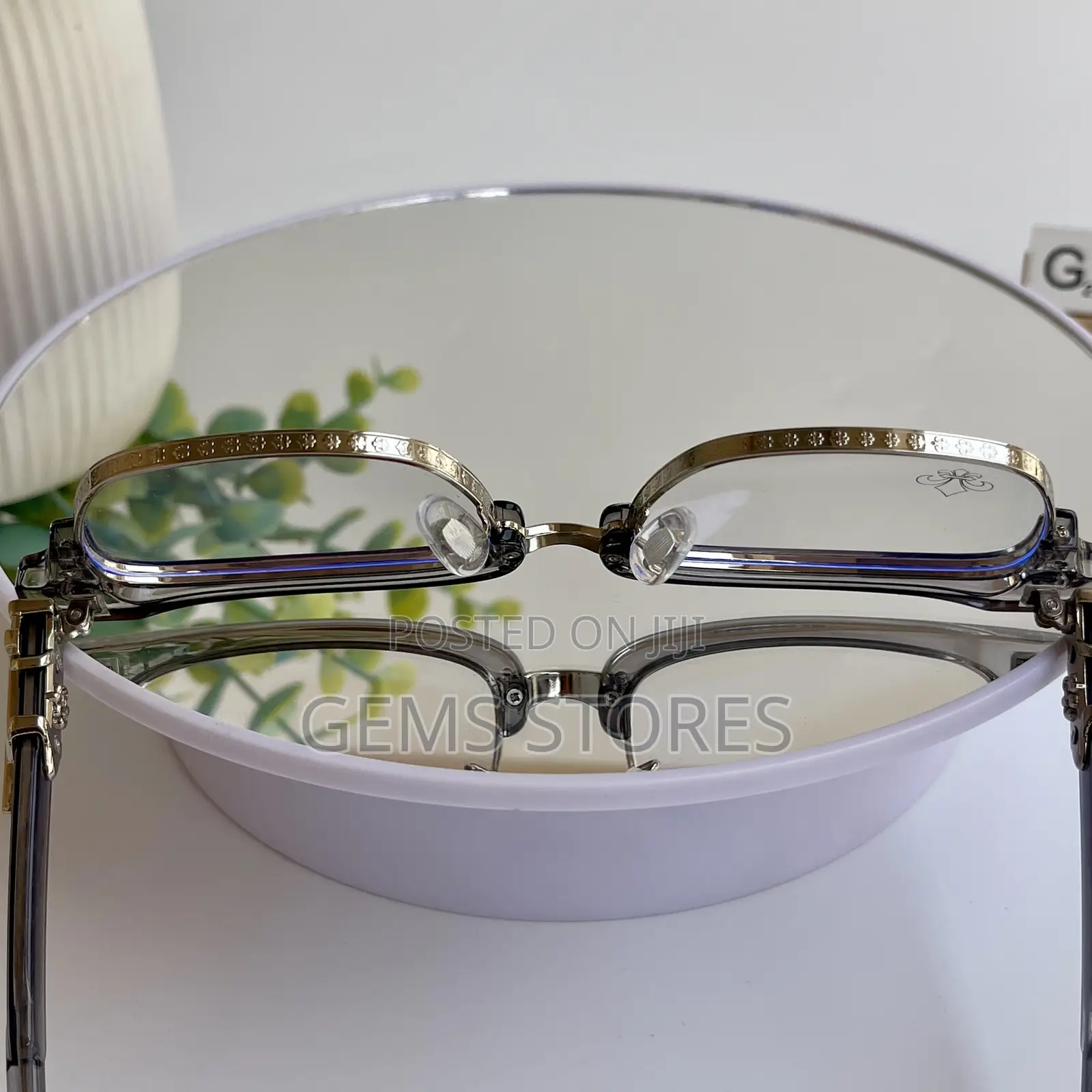 Premium Vintage Clubmaster Frames – Blue Light Blocking Tinted