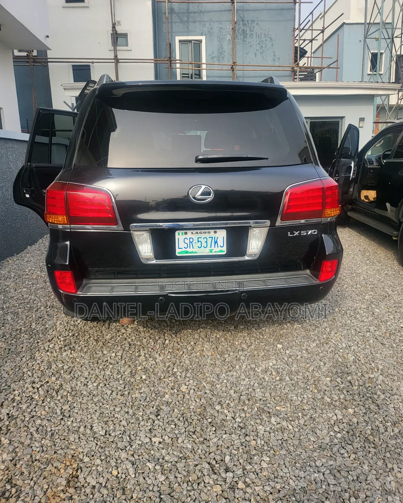 Lexus LX 570 2011 Black