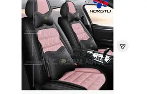 High Quality Pink and Black Color Seat Covers Universal