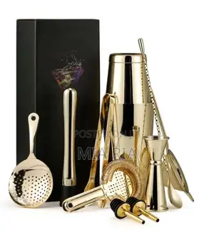Premium Quality 10pcs Stainless Steel Bartender Tools Set