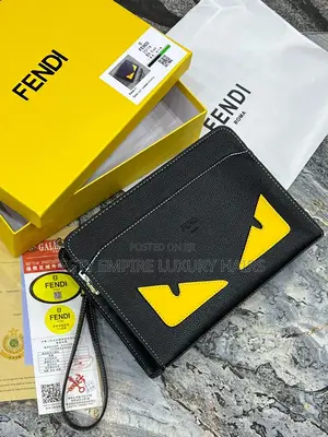 High Quality Fendi Pure Quality Men Clutch Purse