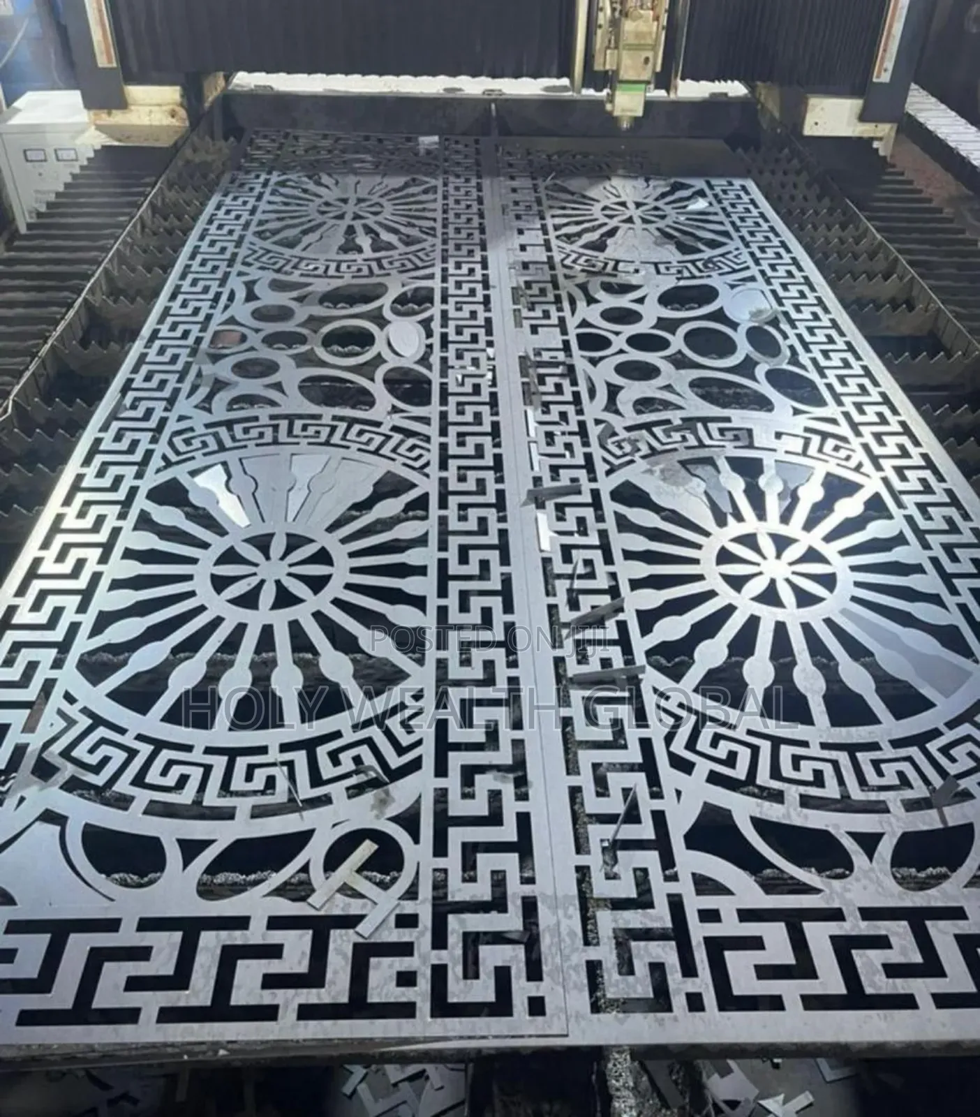 Laser Metal Sheet Design Available