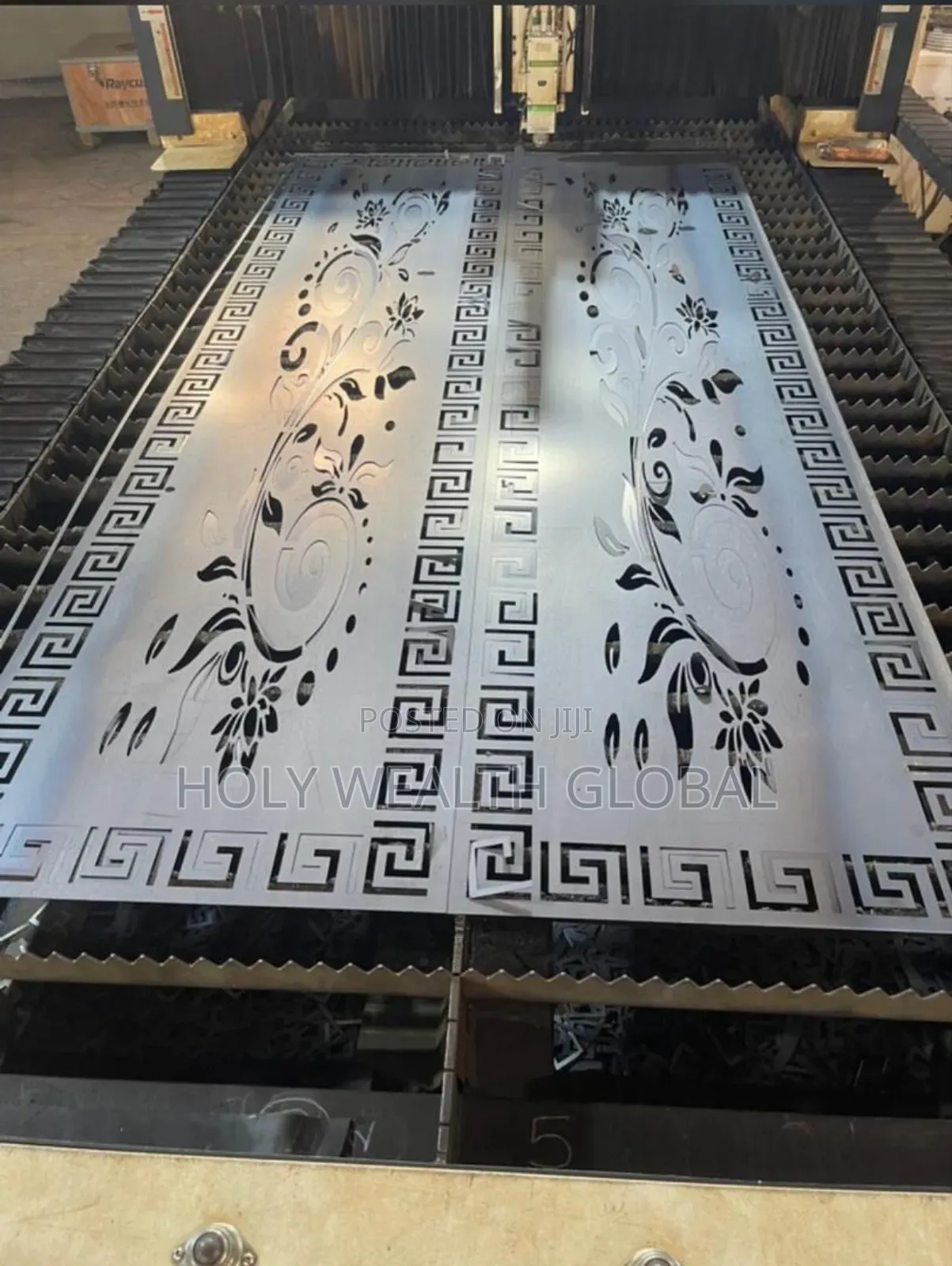 Laser Metal Sheet Design Available