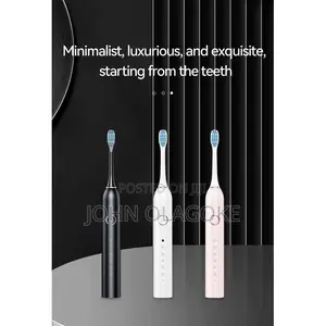 Sonic Electric Toothbrus With Extra Brushes