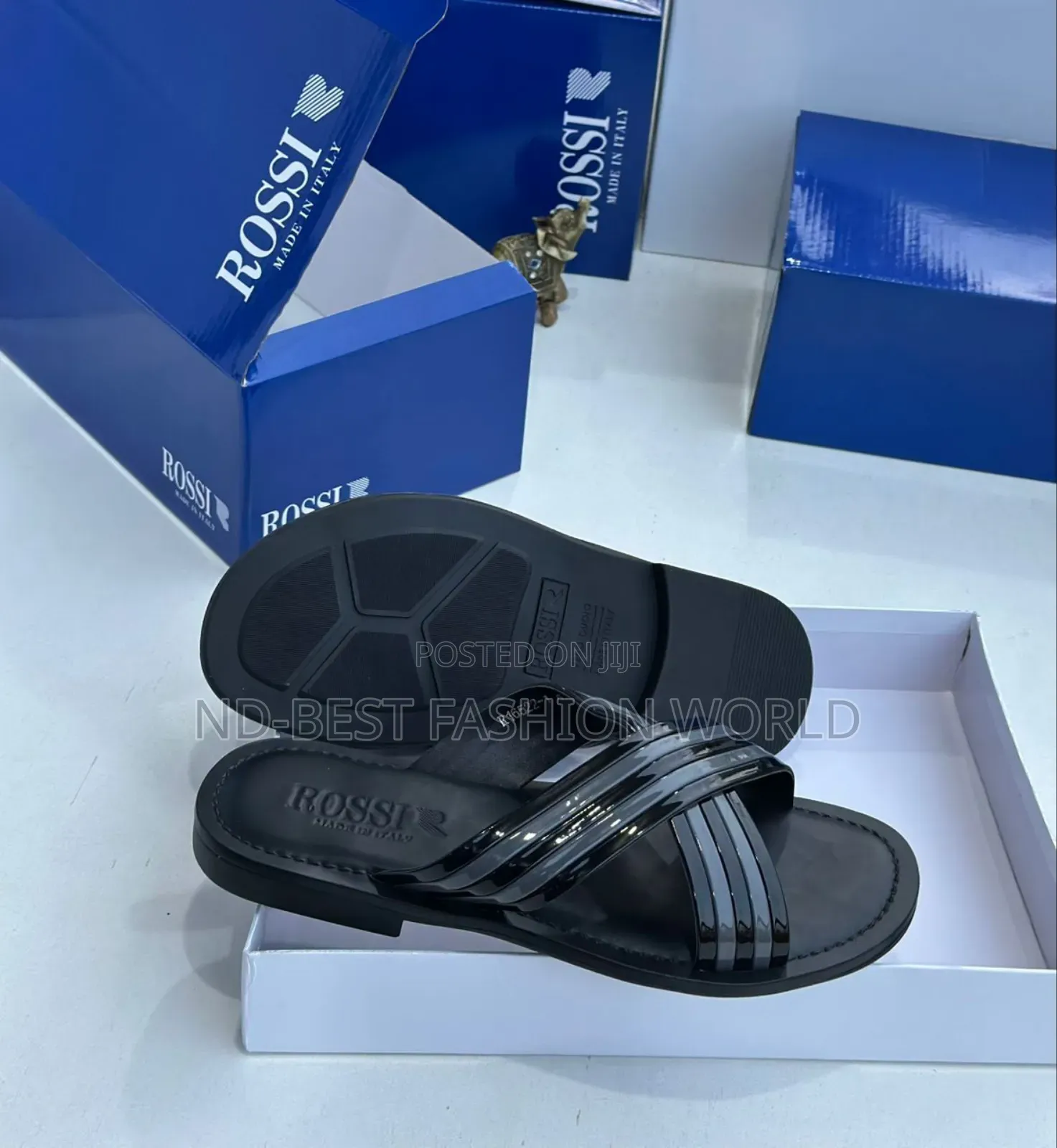 Rossi Leather Slippers