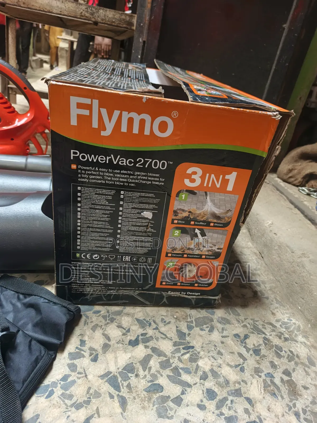 Flymo Powervac 2700 Electric Garden Blower