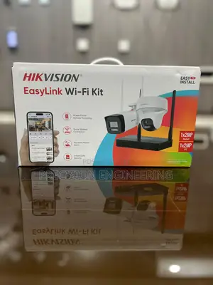 Hikvision Nks422w02h 2mp H.265 One Bullet + One Turret Wifi Nvs Kit
