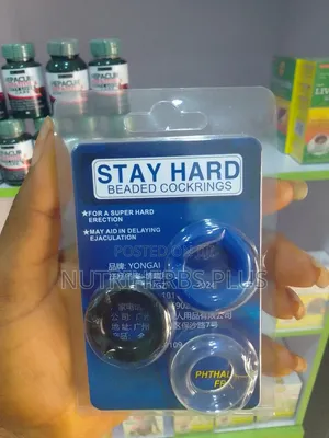 Stay Hard Beaded Cock Ring: For Prolonged Ejaculations