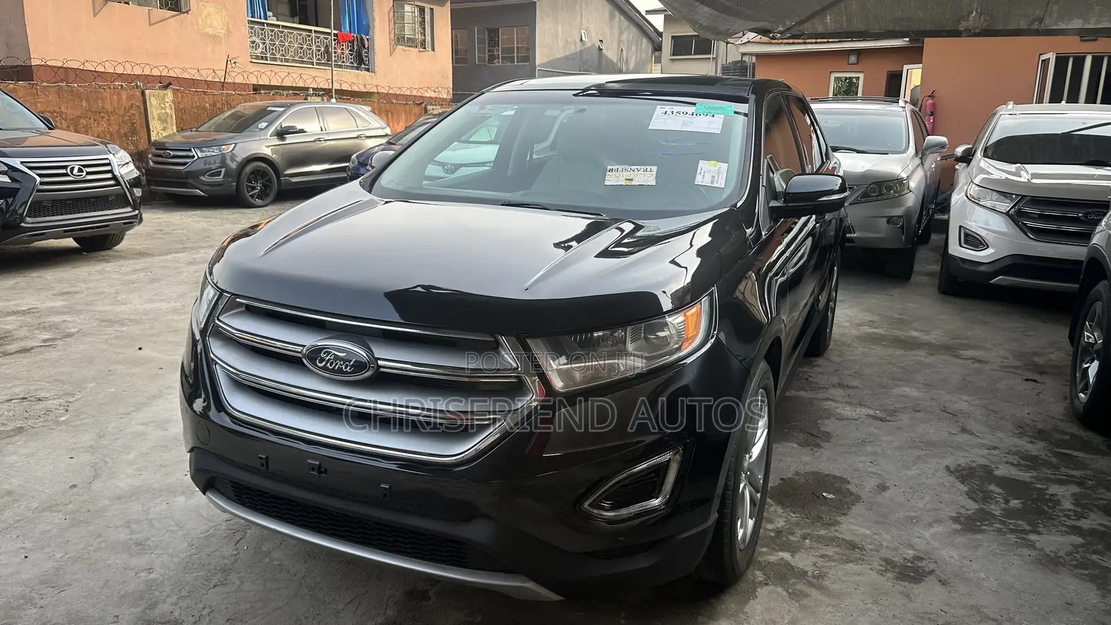 Ford Edge Titanium 4dr SUV AWD (2.0L 4cyl Turbo 6A) 2015 Black