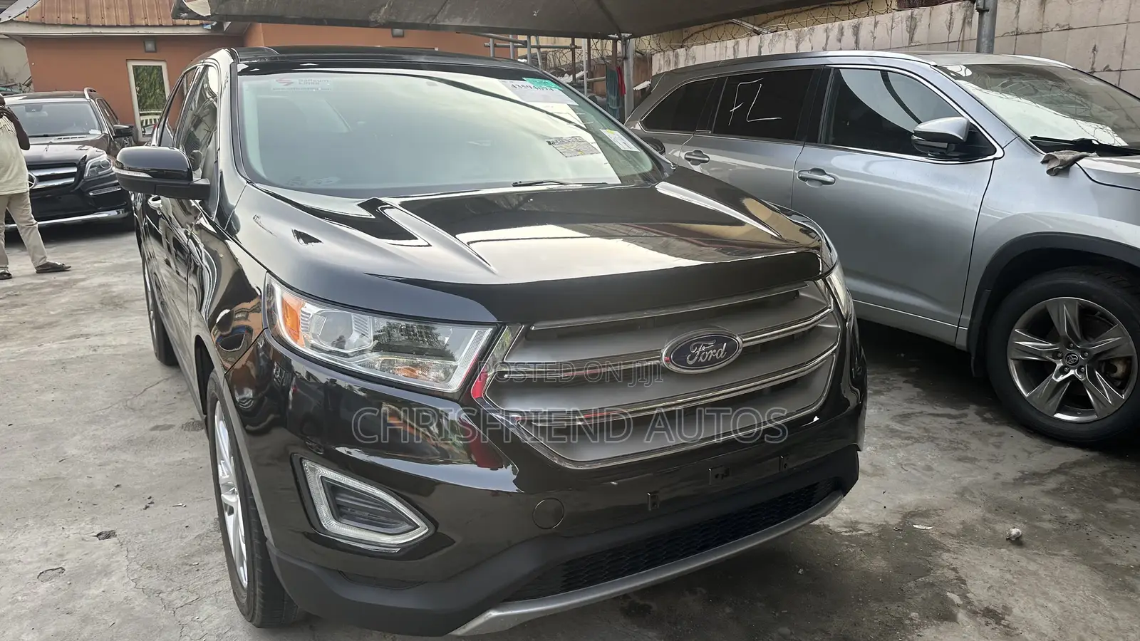 Ford Edge Titanium 4dr SUV AWD (2.0L 4cyl Turbo 6A) 2015 Black