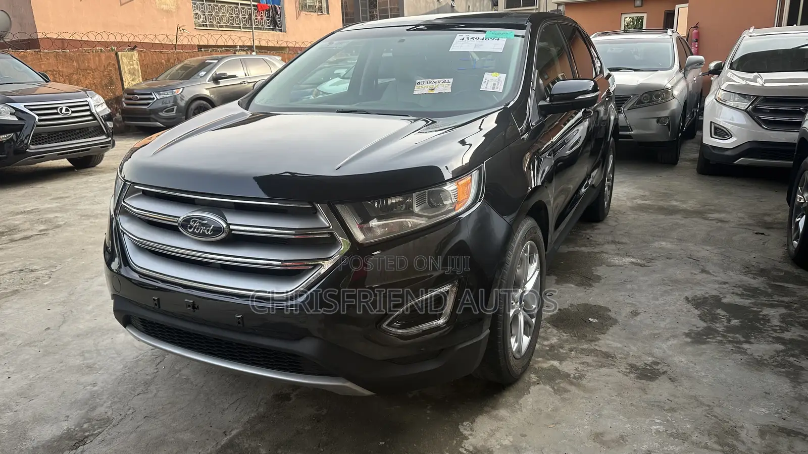 Ford Edge Titanium 4dr SUV AWD (2.0L 4cyl Turbo 6A) 2015 Black
