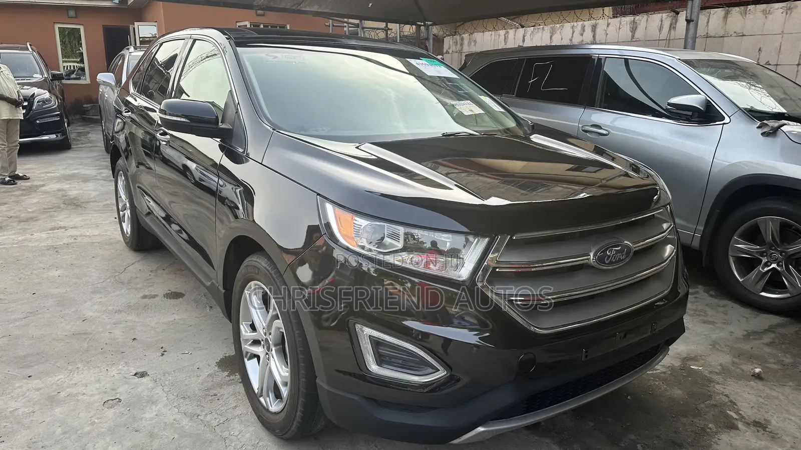 Ford Edge Titanium 4dr SUV AWD (2.0L 4cyl Turbo 6A) 2015 Black