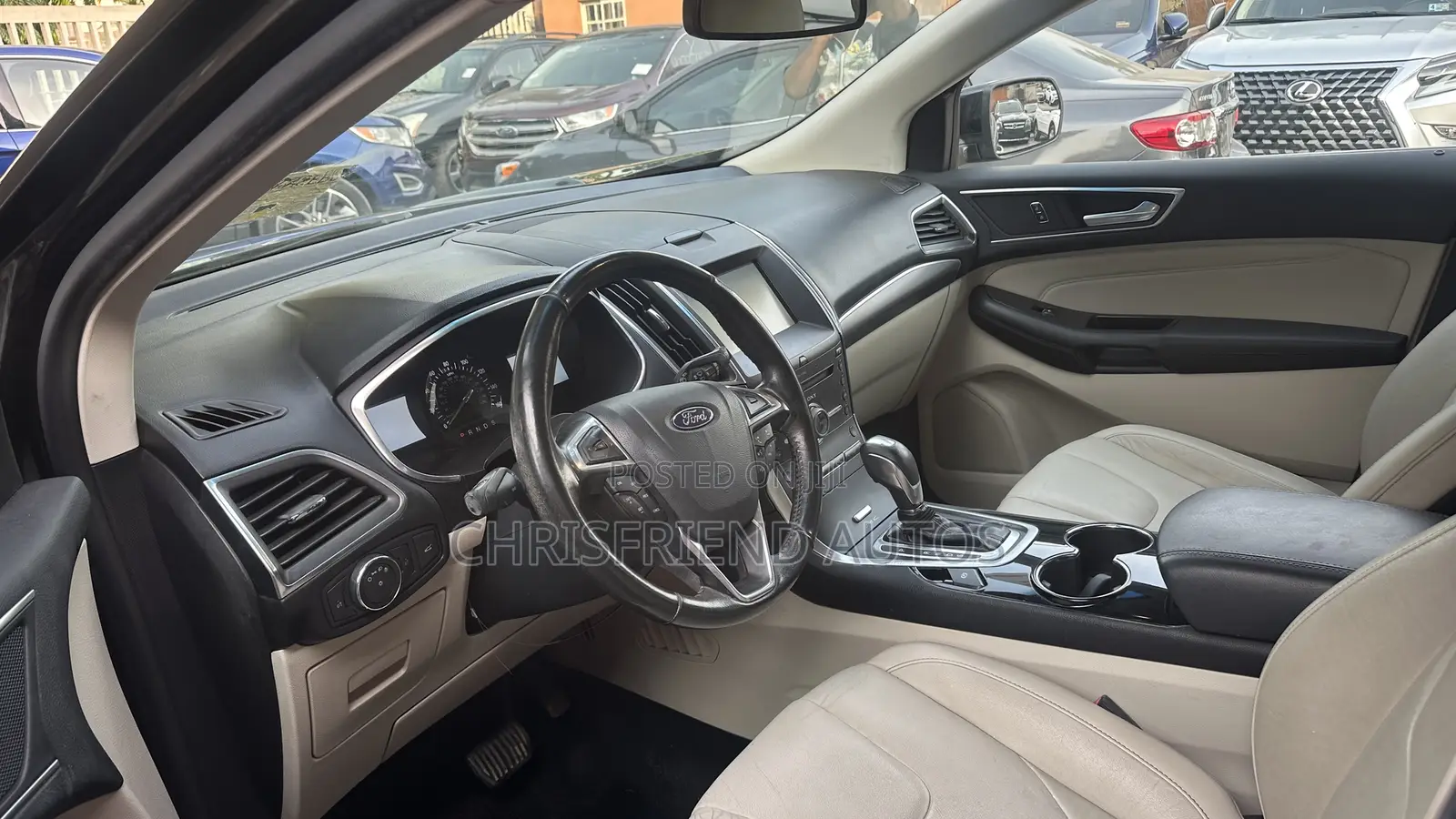 Ford Edge Titanium 4dr SUV AWD (2.0L 4cyl Turbo 6A) 2015 Black