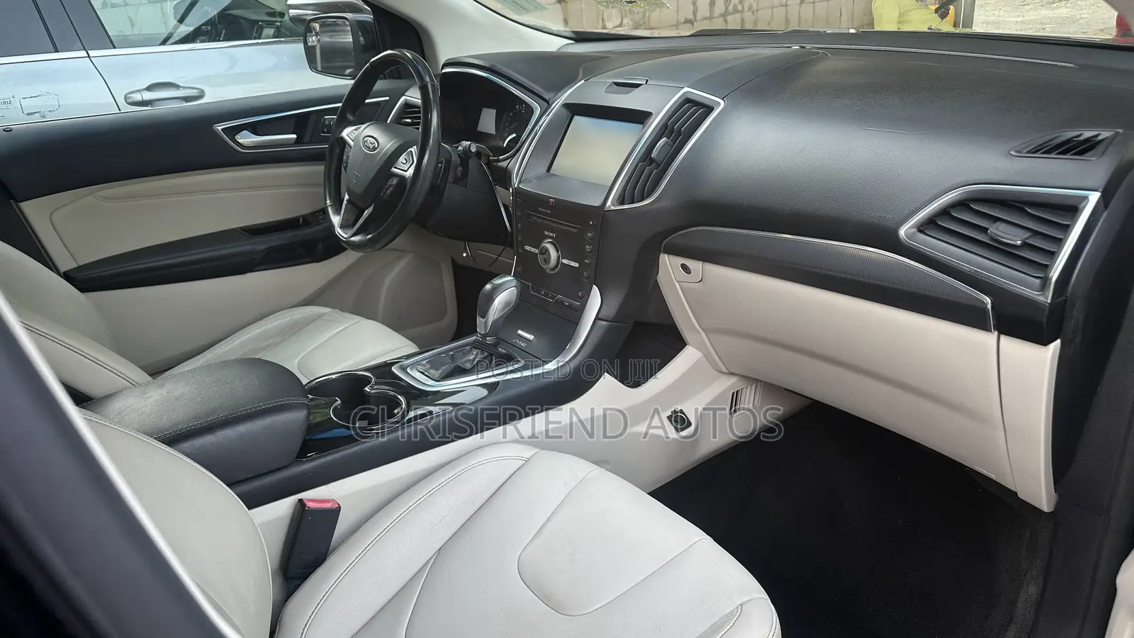 Ford Edge Titanium 4dr SUV AWD (2.0L 4cyl Turbo 6A) 2015 Black