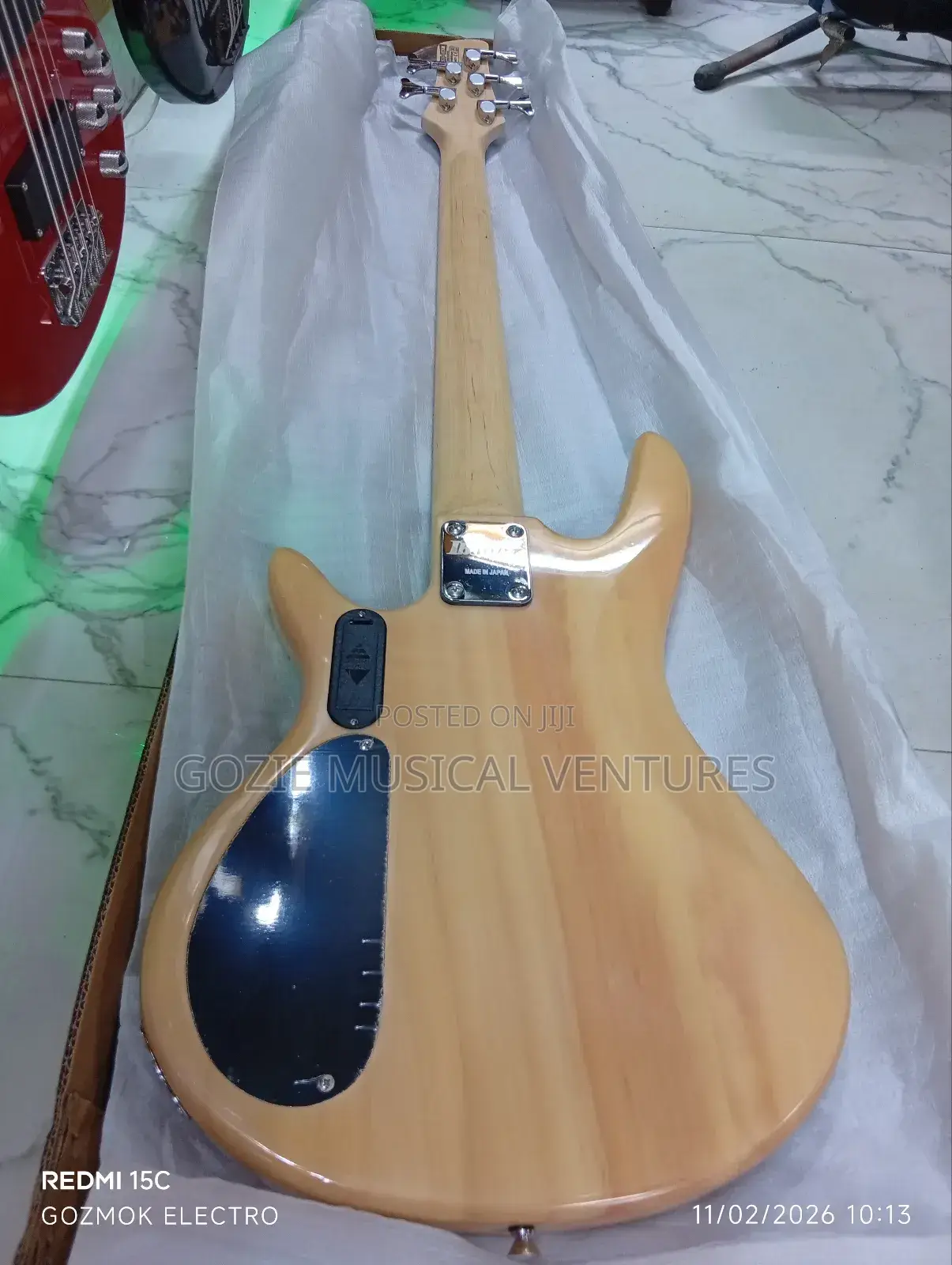 Ibanez Active Bass Guitar Five String It Comes With Different Colours.