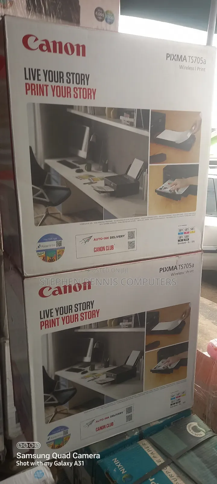 Pixma Ts705a Wireless Inkjet Printer