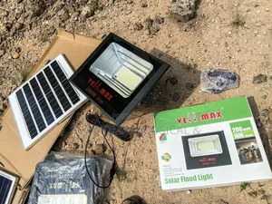 Vellmax 100w Solar Led Flood Light With Solar Panel