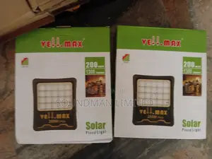 Vellmax 200w Solar Led Floodlight With Solar Panel