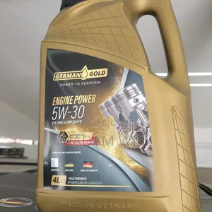 German Gold Engine Oil. The Latest And New Lubricant Oil. 4 Litres .