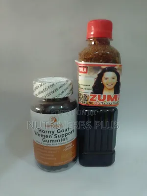 Zuma Gorontula Syrup+ Horny Goat Women Support Gummies