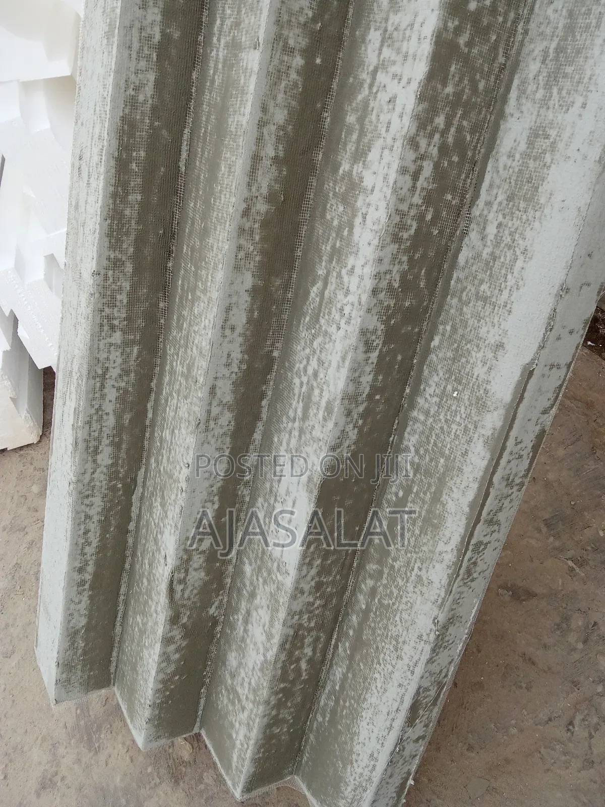 Polystyrene Board and Parapet