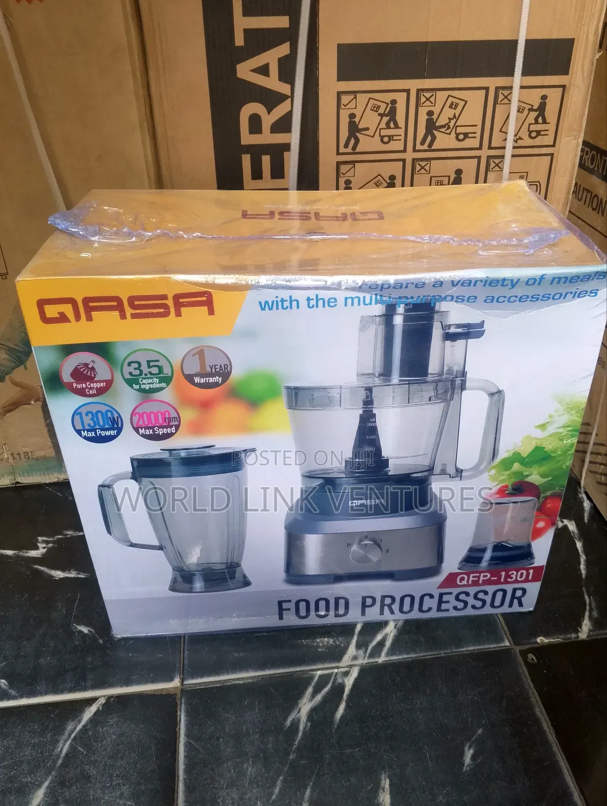 Qasa Food Processor