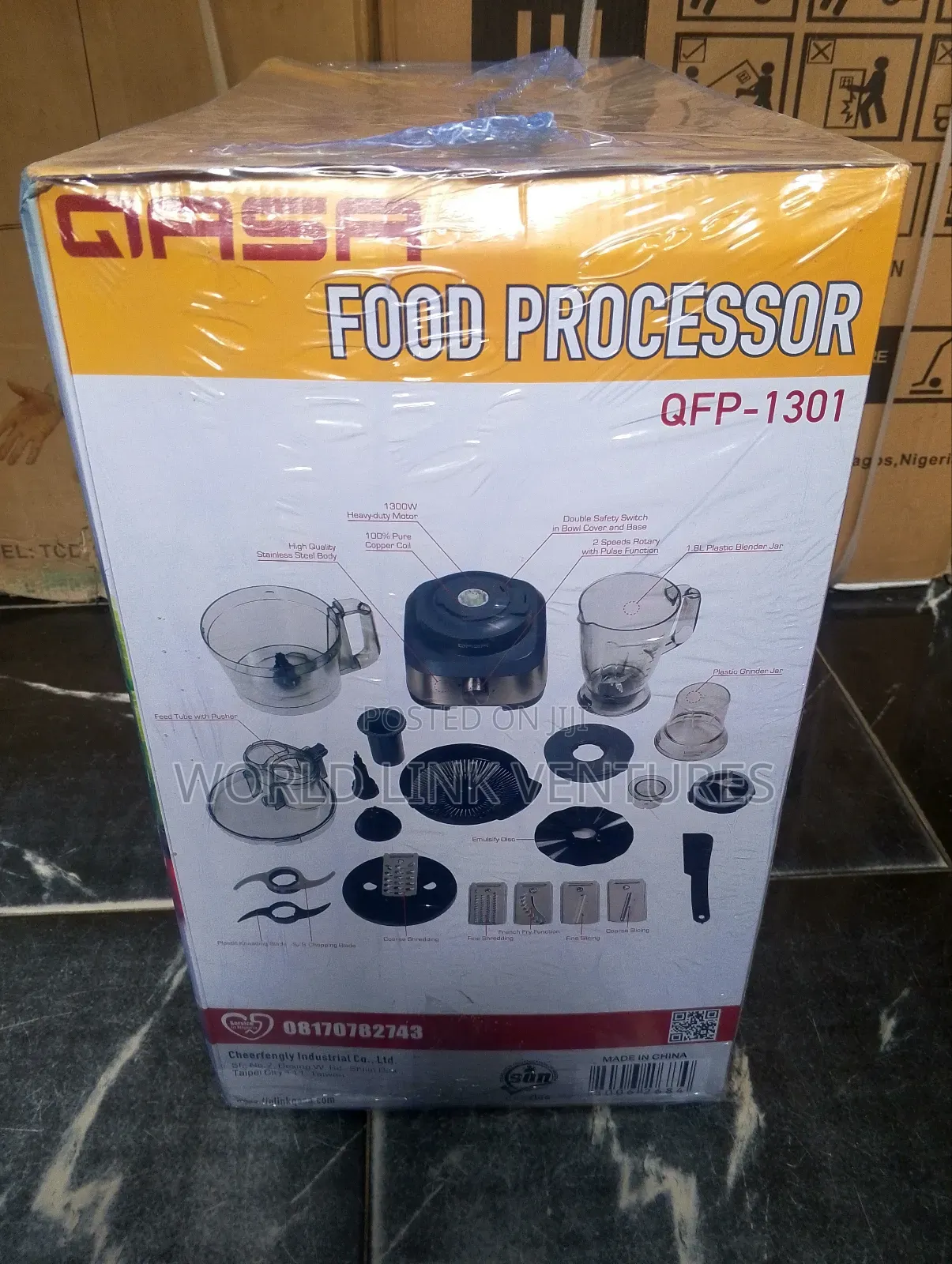 Qasa Food Processor
