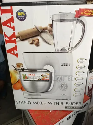 5l Akai Twin Mixer And Blender.