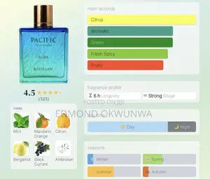 Rayhaan Pacific Aura(It Solid Scents Like Louis Vuitton Pacific Chill)