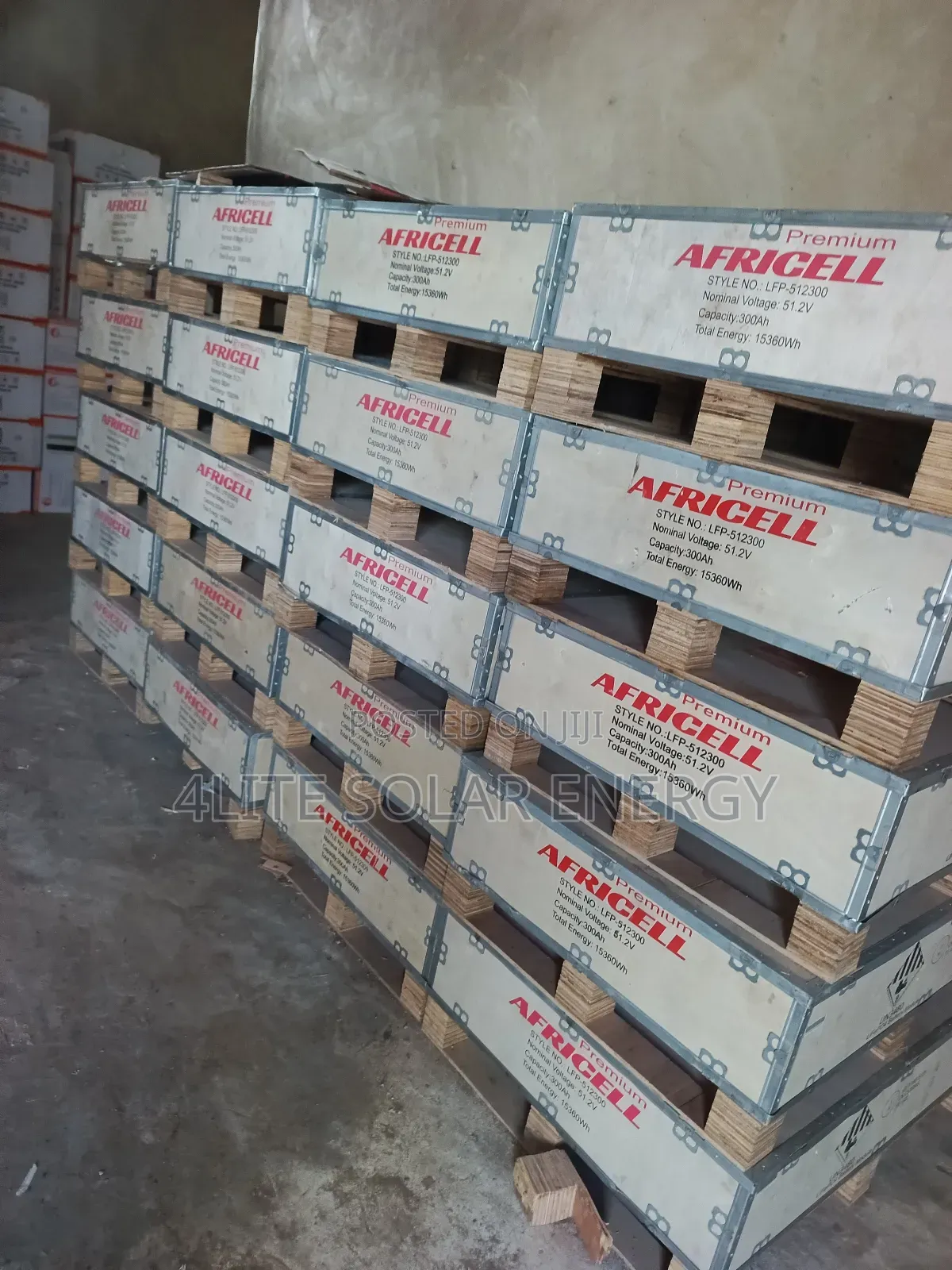 15kwh 51.2v Africel Lithium Battery