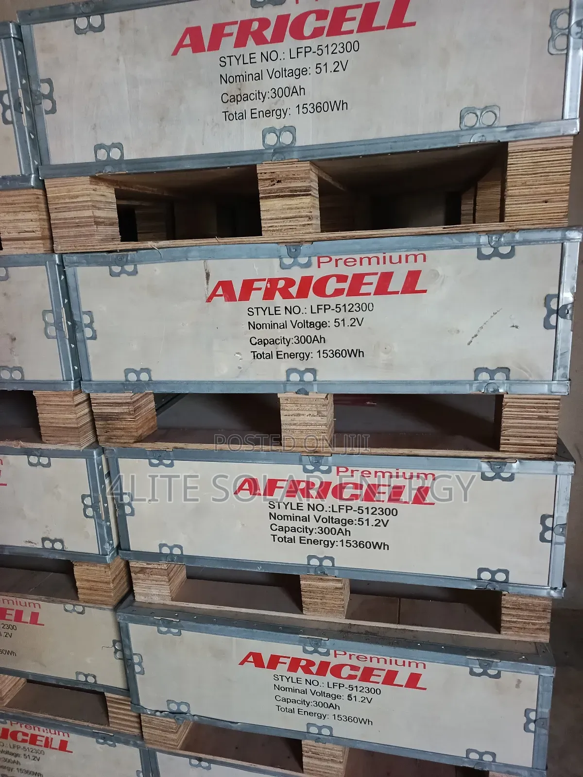 15kwh 51.2v Africel Lithium Battery