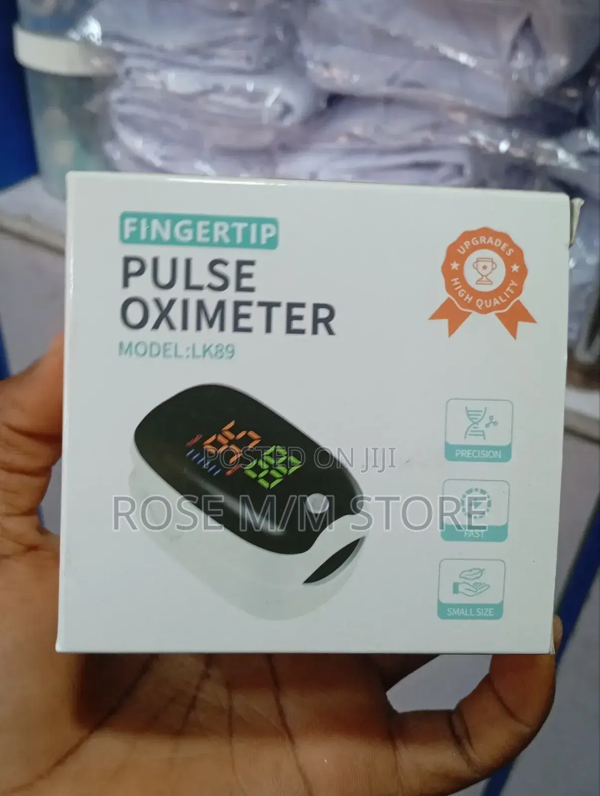 Finger Tip Pulse Oximeter (For Heart Rate )