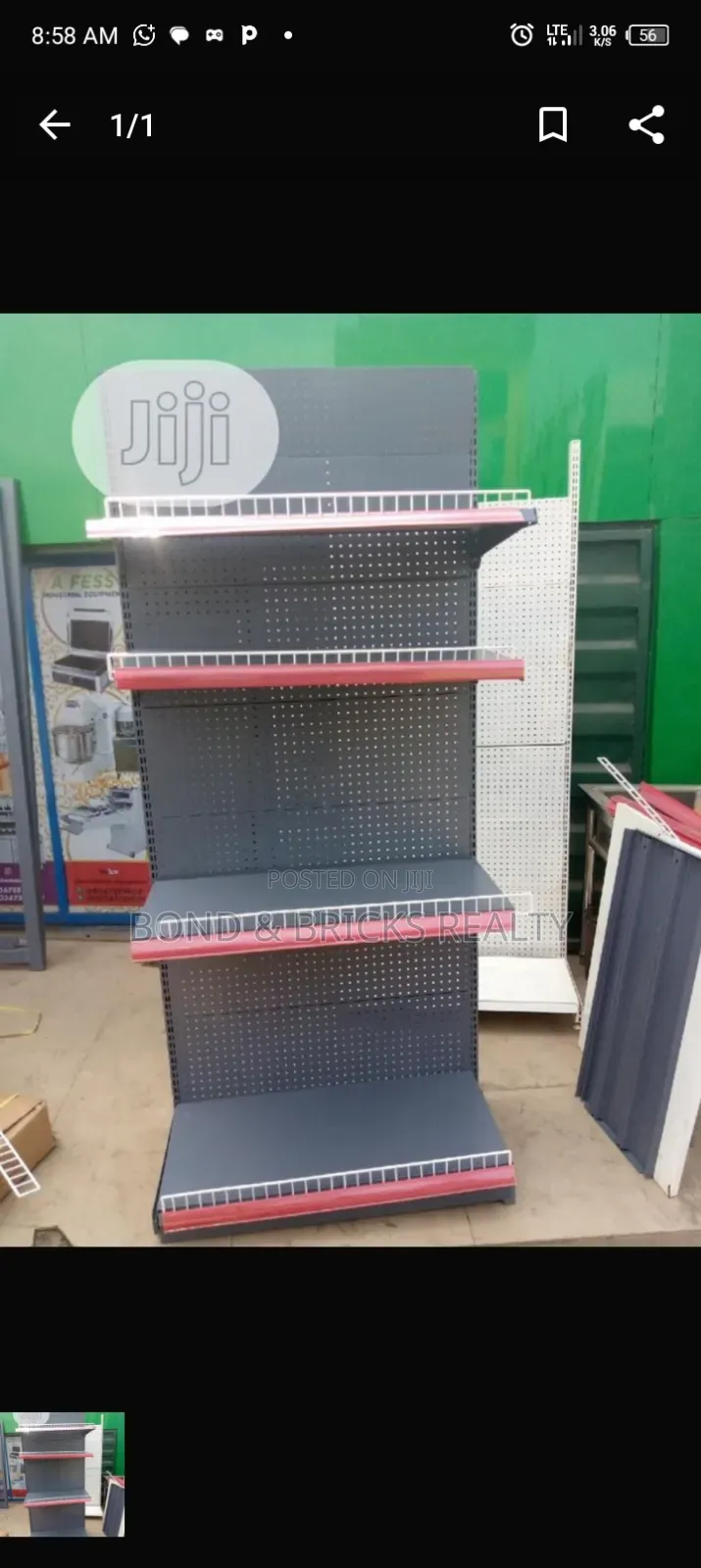 Double Supermarket Shelf
