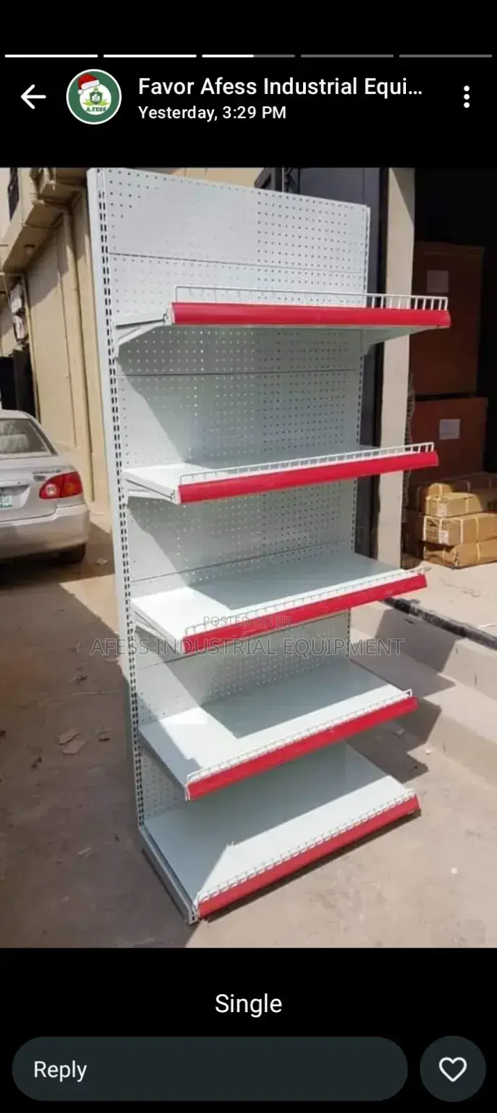 Double Supermarket Shelf