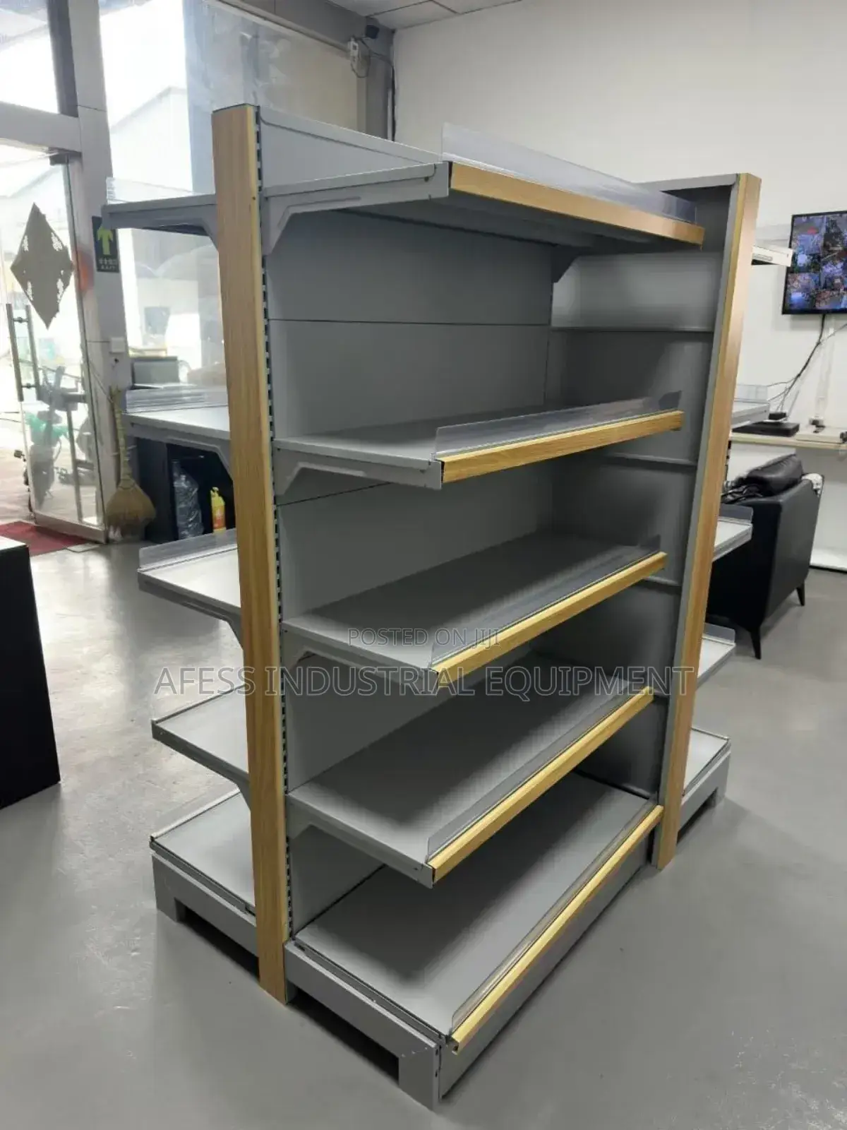 Double Supermarket Shelf