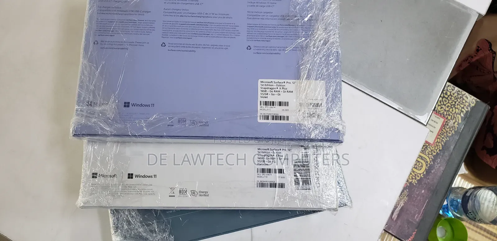 New Laptop Microsoft Surface Pro Copilot+ PC 12 16GB SSD 512GB