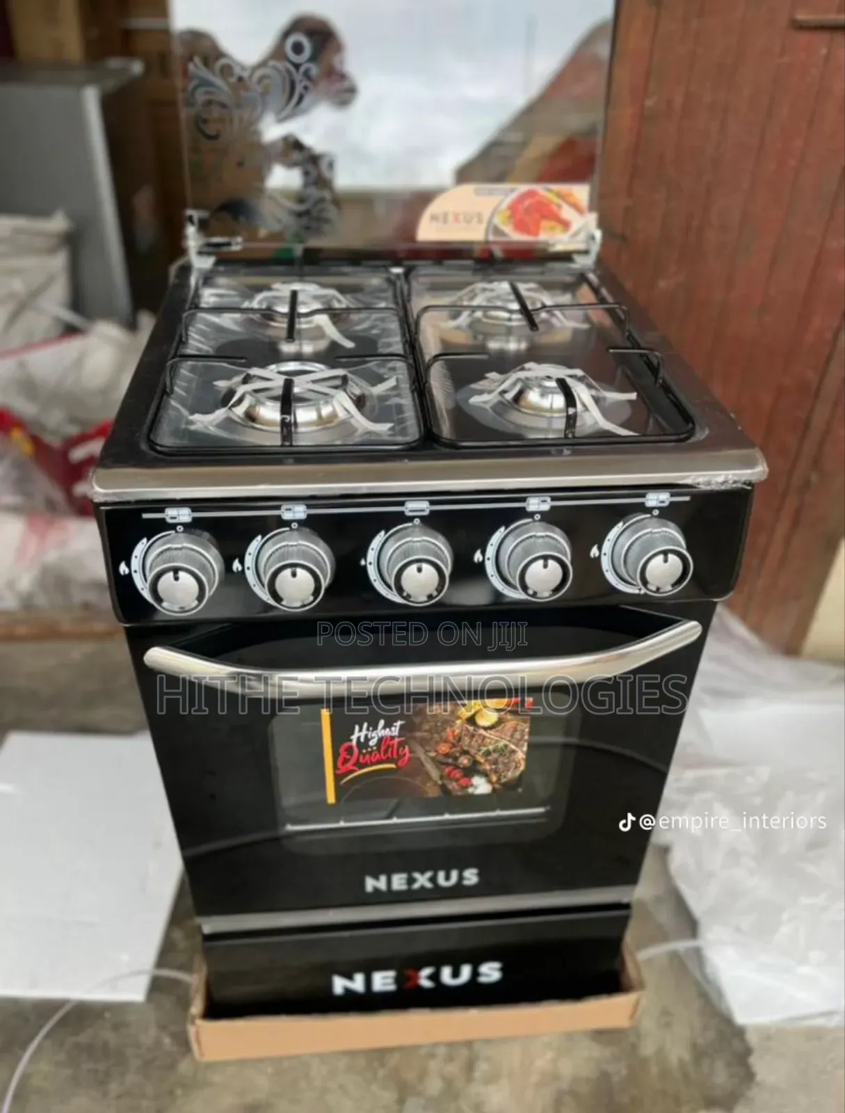 Nexus Standing Gas Cooker