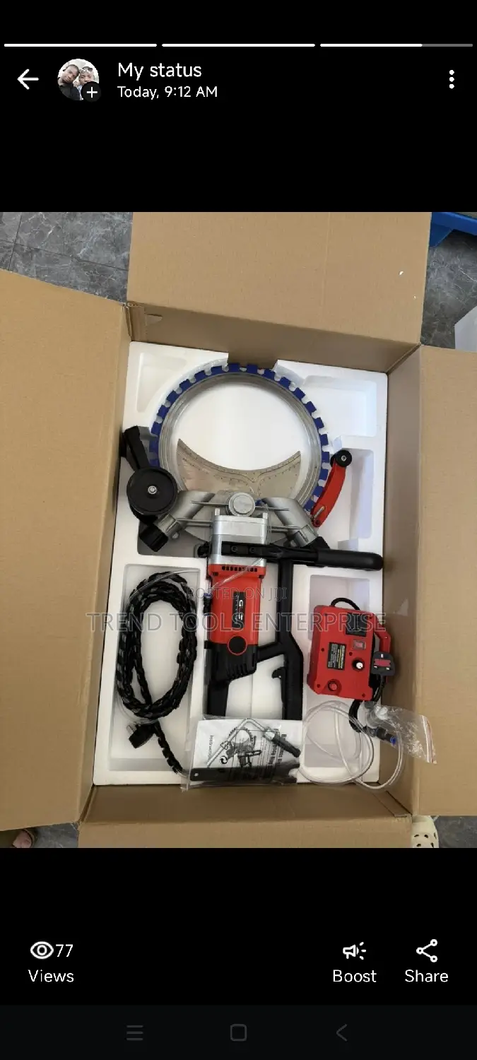 Electrical Concrete Saw
