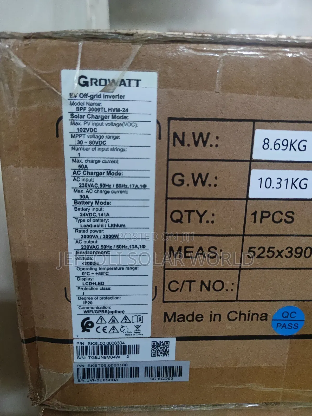 Growatt 3kva