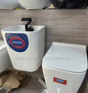 Set of Conceal Wc With Hanging Basin With Mixer Tap