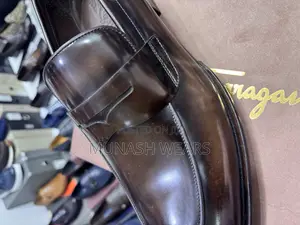 Italian Salvatore Feragamo Shoes For Men Brown 40-46