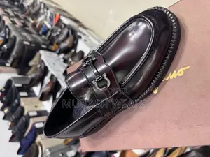 Italian Leather Classic Feragamo Shoes 40-47 Available