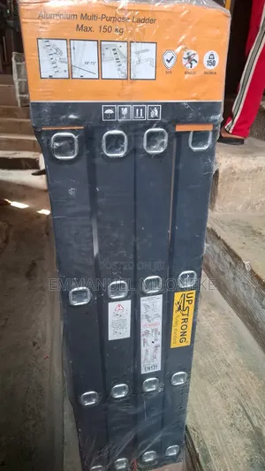 Aluminium Multi-purpose Ladder, 4by 4 Steps 16ft
