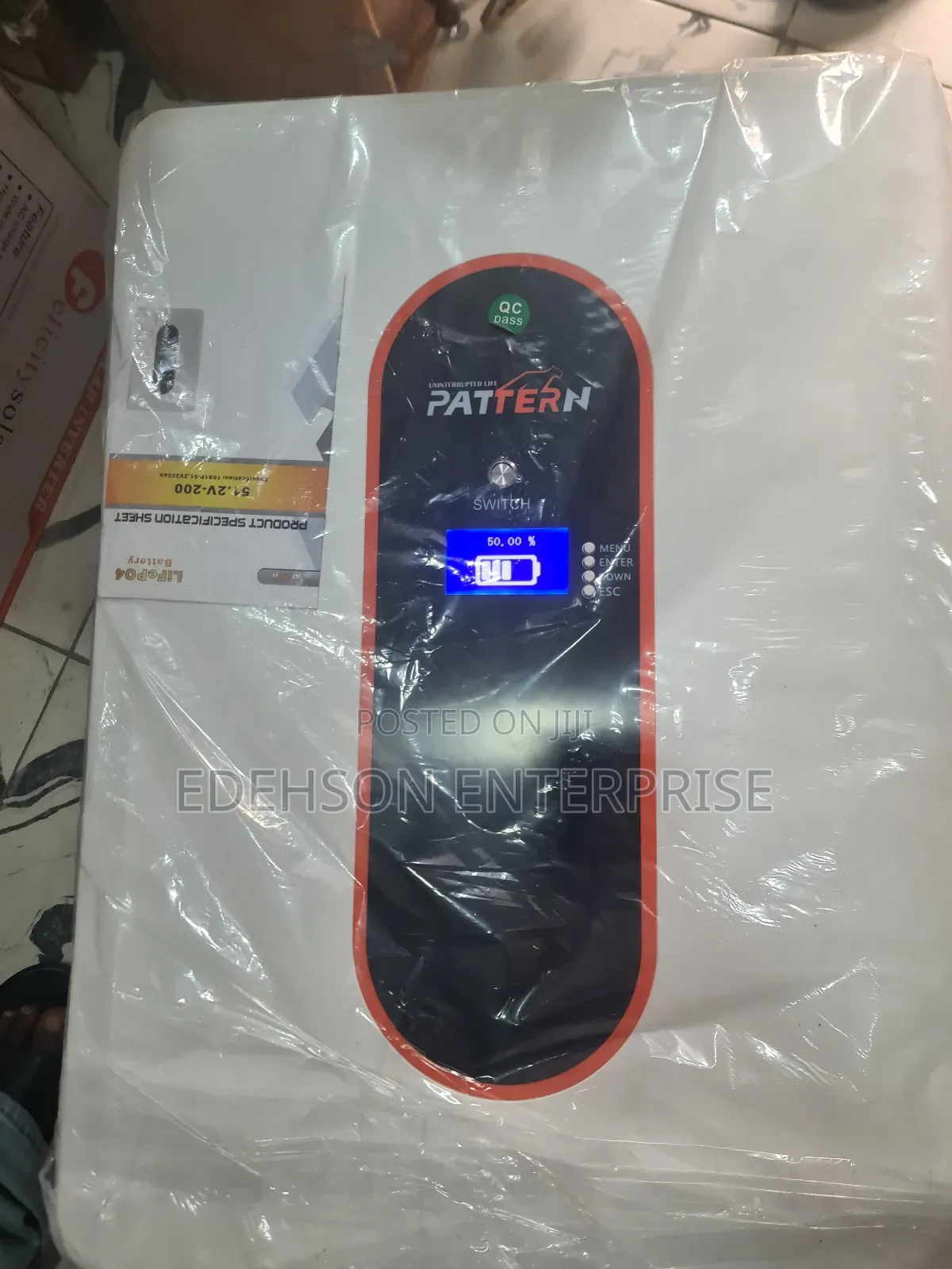 Pattern Lithium Battery 10.2kwh