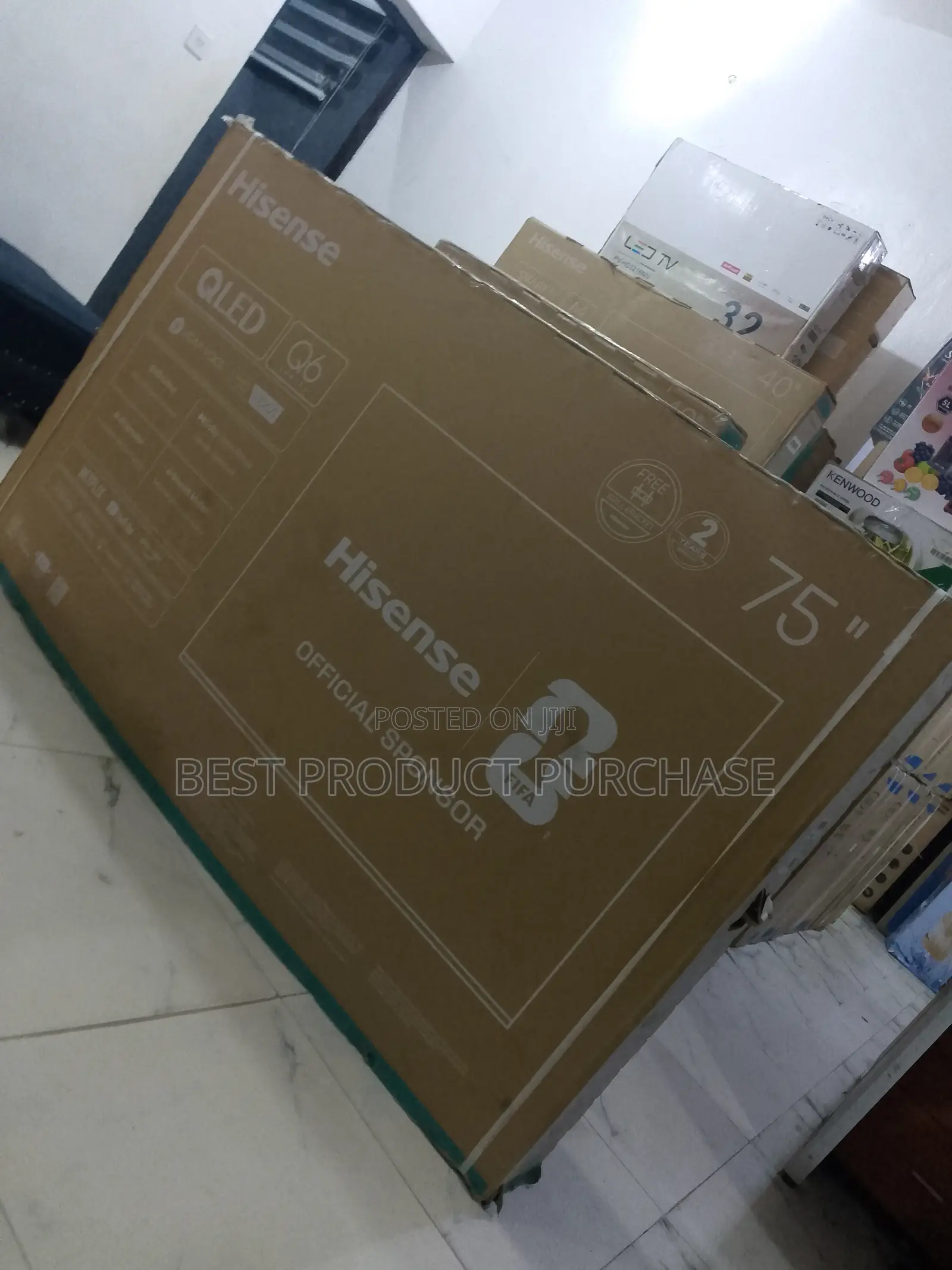 Budget Friendly Hisense 75" Qled Q6 Smart 