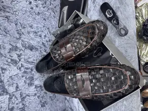 Italian Genio Classic Shoes For Men Brown 40-46