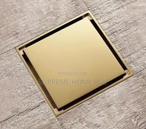 High Quality 304ss 15x15cm Edge Water Floor Drain or Tile Insert