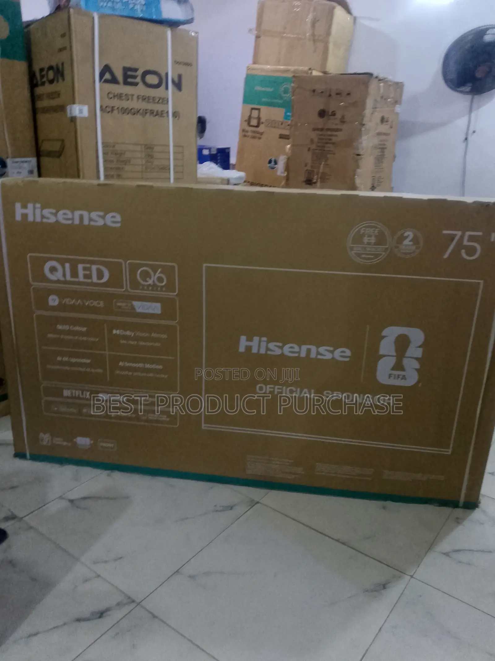 75 Inch Hisense Qled Q6 Series Smart