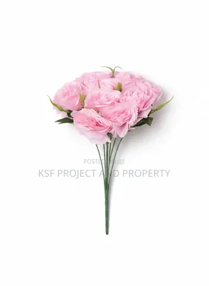 Pink 12 Headed Roses Flower