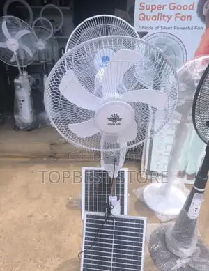 Solar Rechargeable Standing Fan